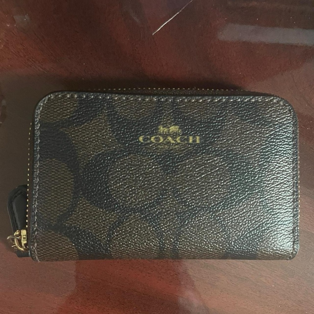 Coach Zip around wallet